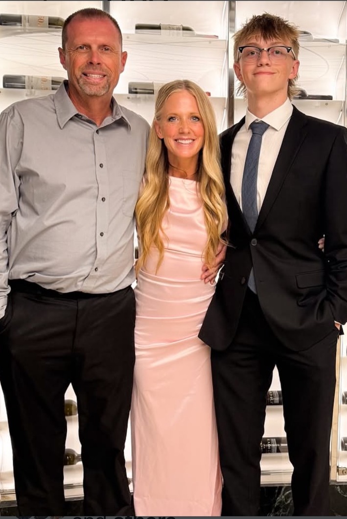 Amy with family